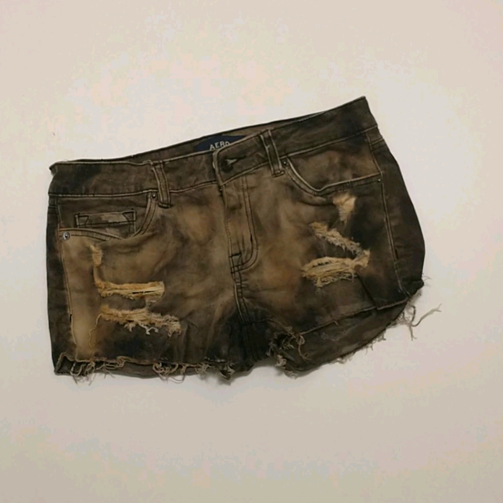 Aero Short Faded Jeans Shorts